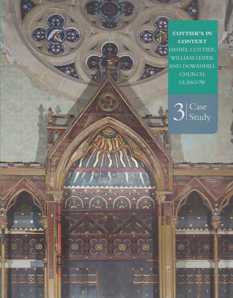 Cottier's In Context - Daniel Cottiers, William Leiper and Dowanhill Church, Glasgow - Case Study (cover image)